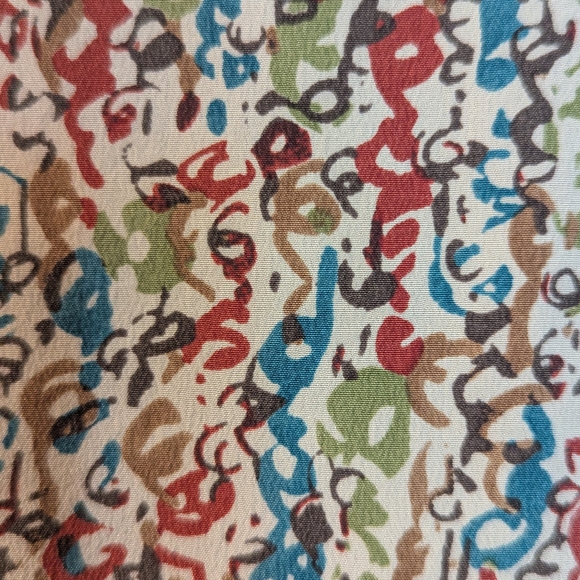 Multicolor Patterned Women's Top - Picture 4 of 5